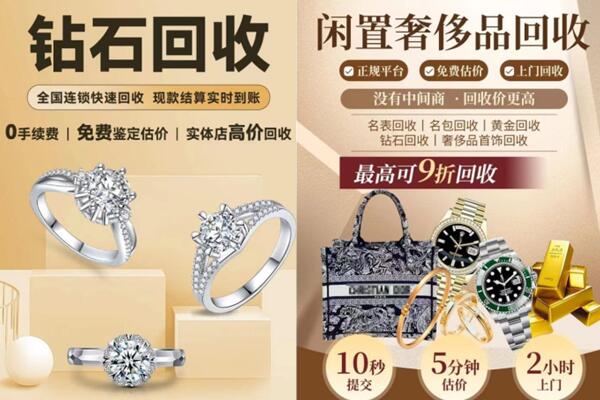 大同市新荣回收钻石